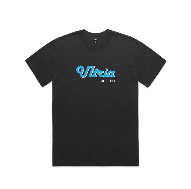 Retro Heavy Tee - Faded Black