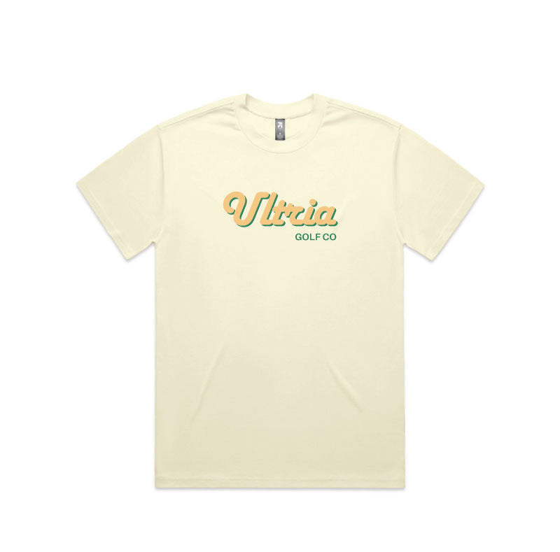 Retro Green Heavy Tee - Butter