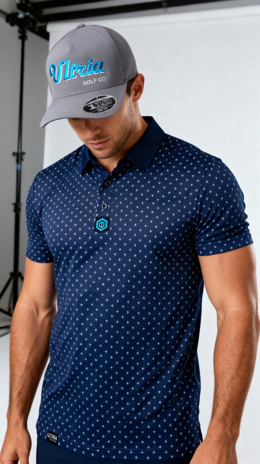 Navy Cross Performance Polo